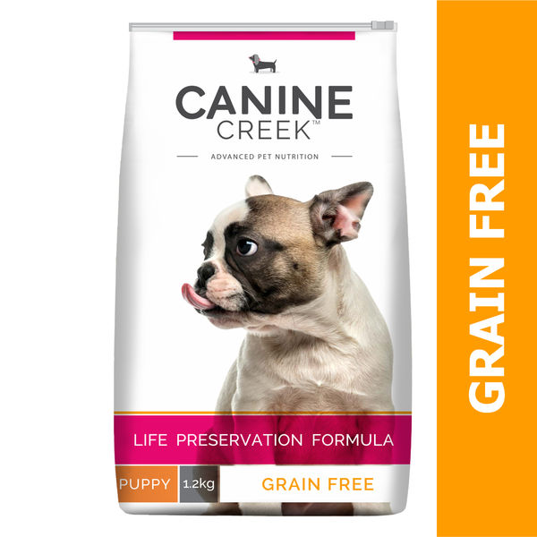 canin greek grain free available in pet store